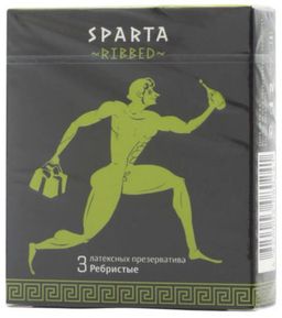 Sparta Презервативы ребристые
