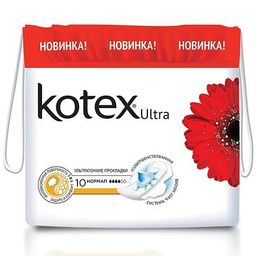 Kotex ultra normal прокладки поверхность сеточка