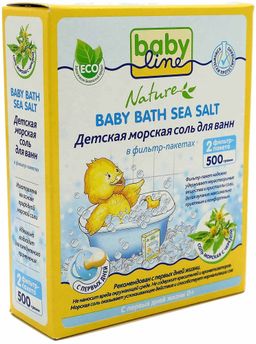 Babyline Nature соль морская детская для ванн
