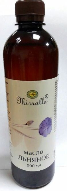 Льняное масло Mirrolla