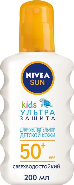 Nivea Sun Kids Спрей Ультра защита от солнца SPF50+