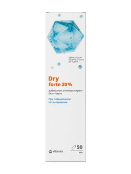 Витатека Dry Control Forte дабоматик антиперспирант без спирта 20%