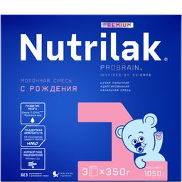 Nutrilak Premium+ 1 Смесь молочная 0-6 мес