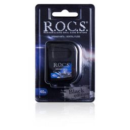 ROCS Black Edition Зубная нить