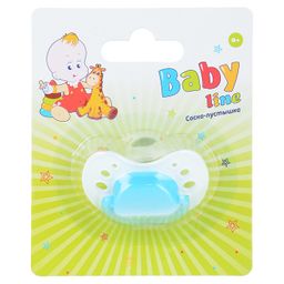 Babyline соска-пустышка детская силиконовая