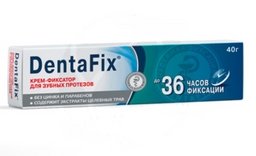 DentaFix крем-фиксатор для зубных протезов с экстрактами трав