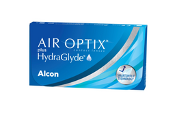 Alcon Air Optix Plus HydraGlyde Линзы контактные 