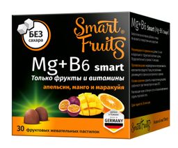 Смарт Фрутс Магний+Витамин В6 Smart