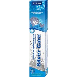 Silver Care детская зубная паста с серебром от 3 до 6 лет