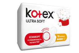 Kotex ultra soft прокладки женские гигиенические