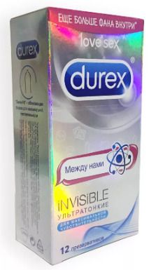 Презервативы Durex Invisible Emoji