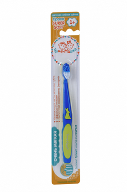 Рома+Машка Зубная щетка для детей