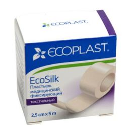 Ecoplast Пластырь фиксирующий Ecosilk
