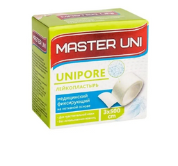 Master Uni Unipore Лейкопластырь фиксирующий