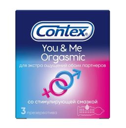 Презервативы Contex You&Me Orgasmic