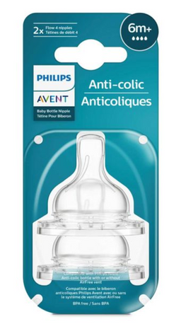 Philips Avent Anti-colic Соска силиконовая 