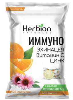 Herbion Иммуно Эхинацея Витамин С Цинк