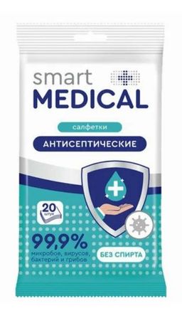 Smart Medical Салфетки влажные антисептические
