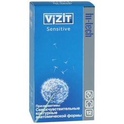 Презервативы Vizit Hi-Tech Sensitive