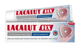 Lacalut Fix Крем для фиксации зубных протезов