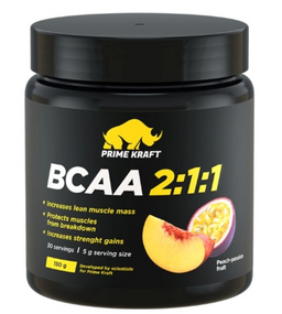 Prime kraft bcaa 2:1:1 аминокислоты