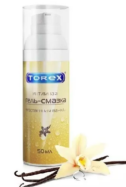 Torex гель-смазка интимная чувственная ваниль