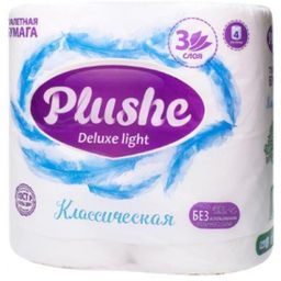 Plushe Deluxe туалетная бумага