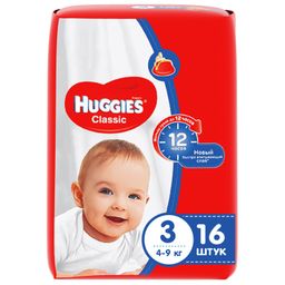 Huggies Classic Подгузники детские одноразовые