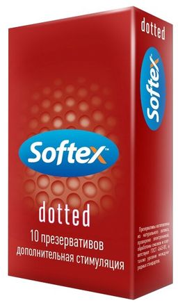 Презервативы Софтекс/Softex Dotted дополнительная стимуляция