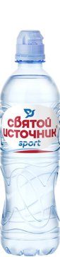 Вода Святой источник питьевая Спорт