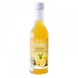 Сироп Имбирный с лимоном на фруктозе