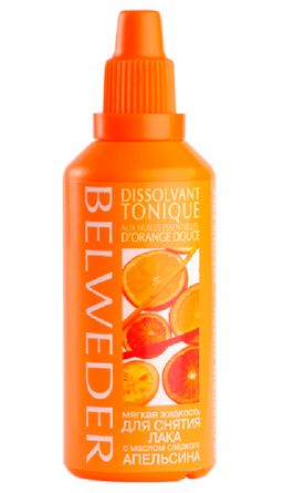 Жидкость для снятия лака мягкая «Бельведер» с маслом сладкого апельсина