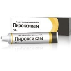 Пироксикам, 0.5%, гель для наружного применения, 30 г, 1 шт.
