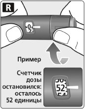 Инструкция по применению Тресиба ФлексТач, 100 ЕД/мл, раствор для подкожного введения, 3 мл, 5 шт. - схема 20